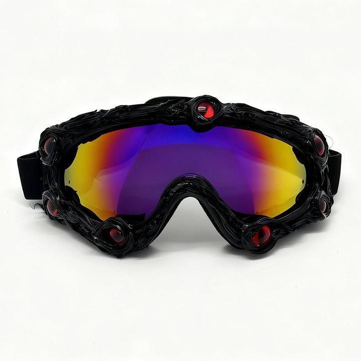 Women's ski goggles in a futuristic design with decorative details Stornfield