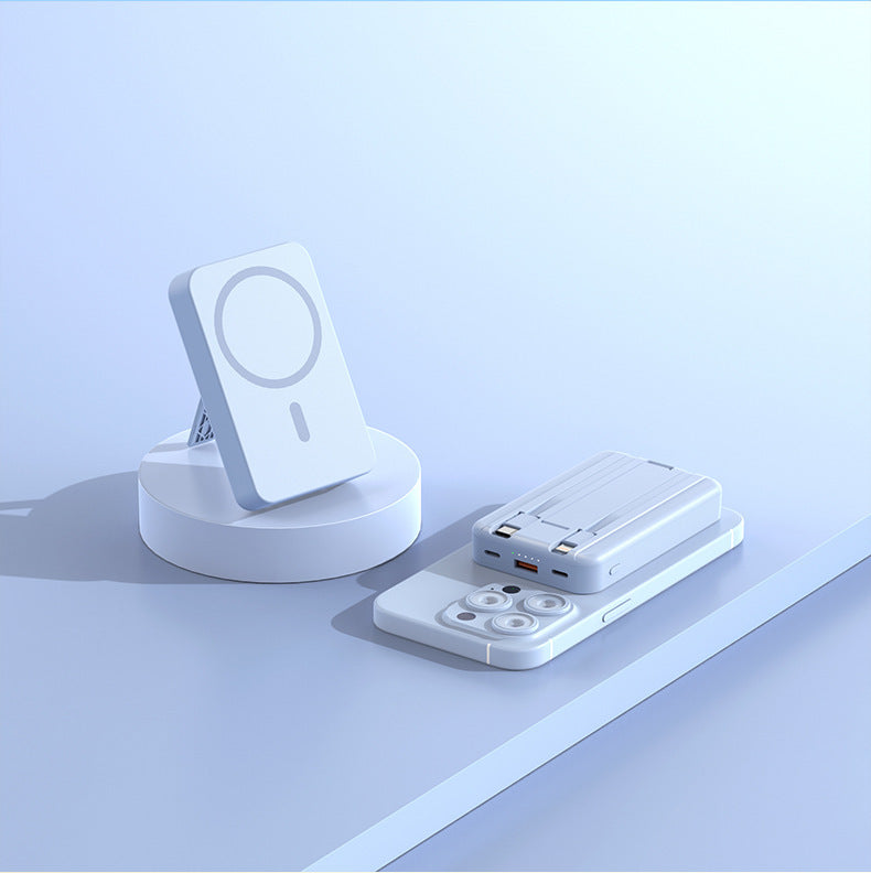 Magnetic Power Bank with Integrated Stand Stornfield