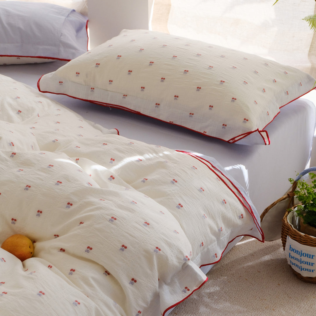 Elegant Embroidered Duvet Cover Set