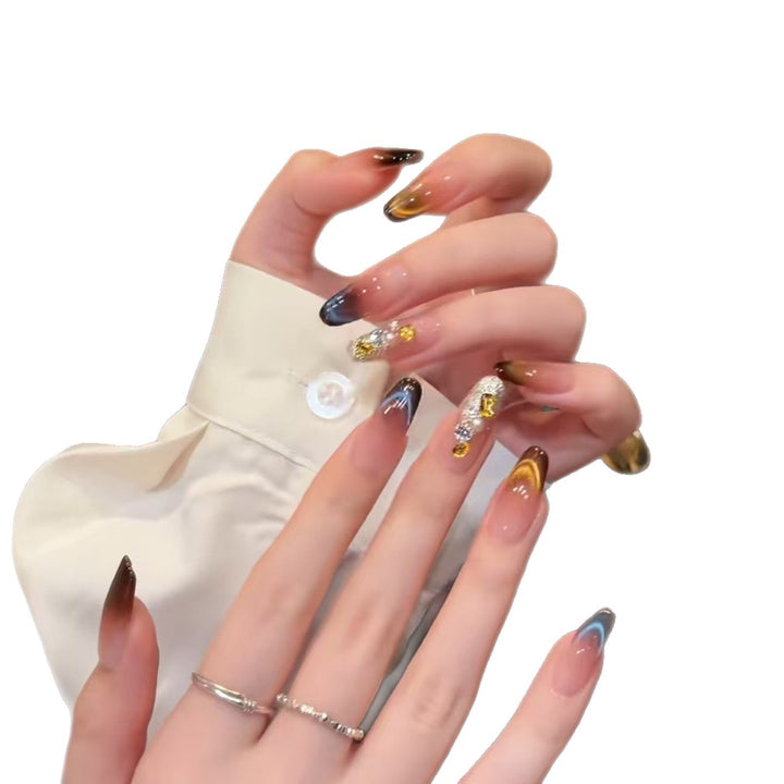 Artistic Gradient Nail Art Extensions