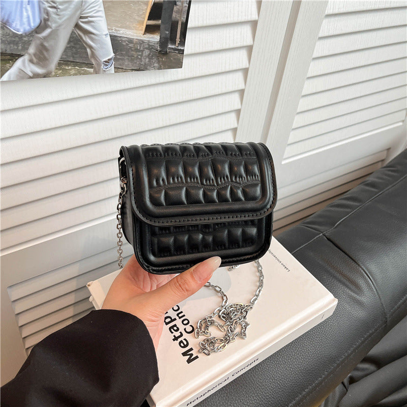 WoTextured Quilted Mini Crossbody Bag Stornfield