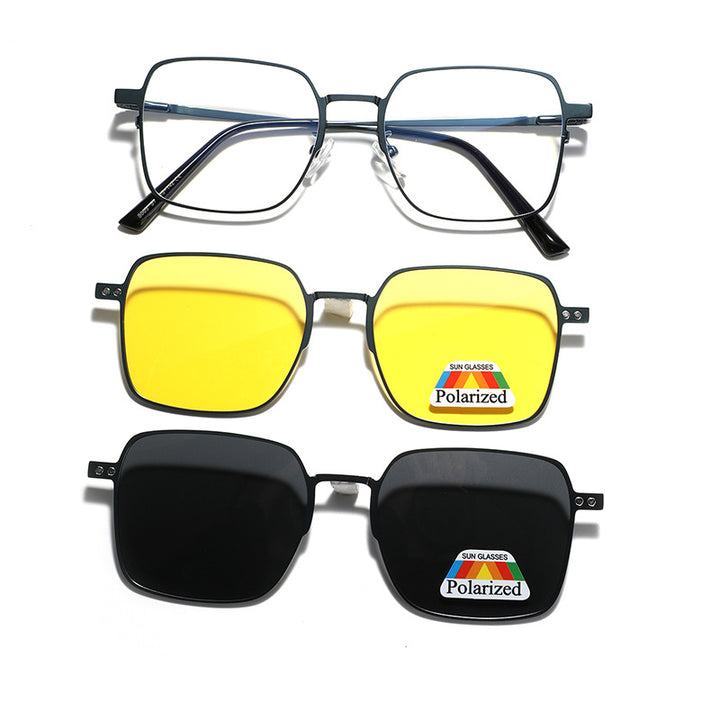 Women's versatile, fashionable sunglasses with interchangeable polarizing lenses Stornfield