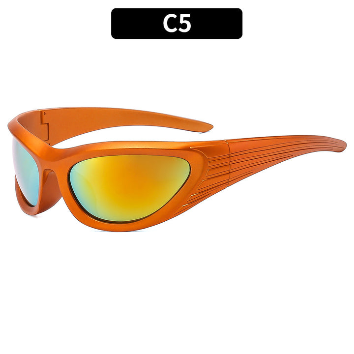 Sporty Wrap-Around Sunglasses
