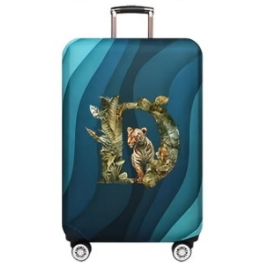 Women's hard-shell suitcase with stylish tiger design Stornfield