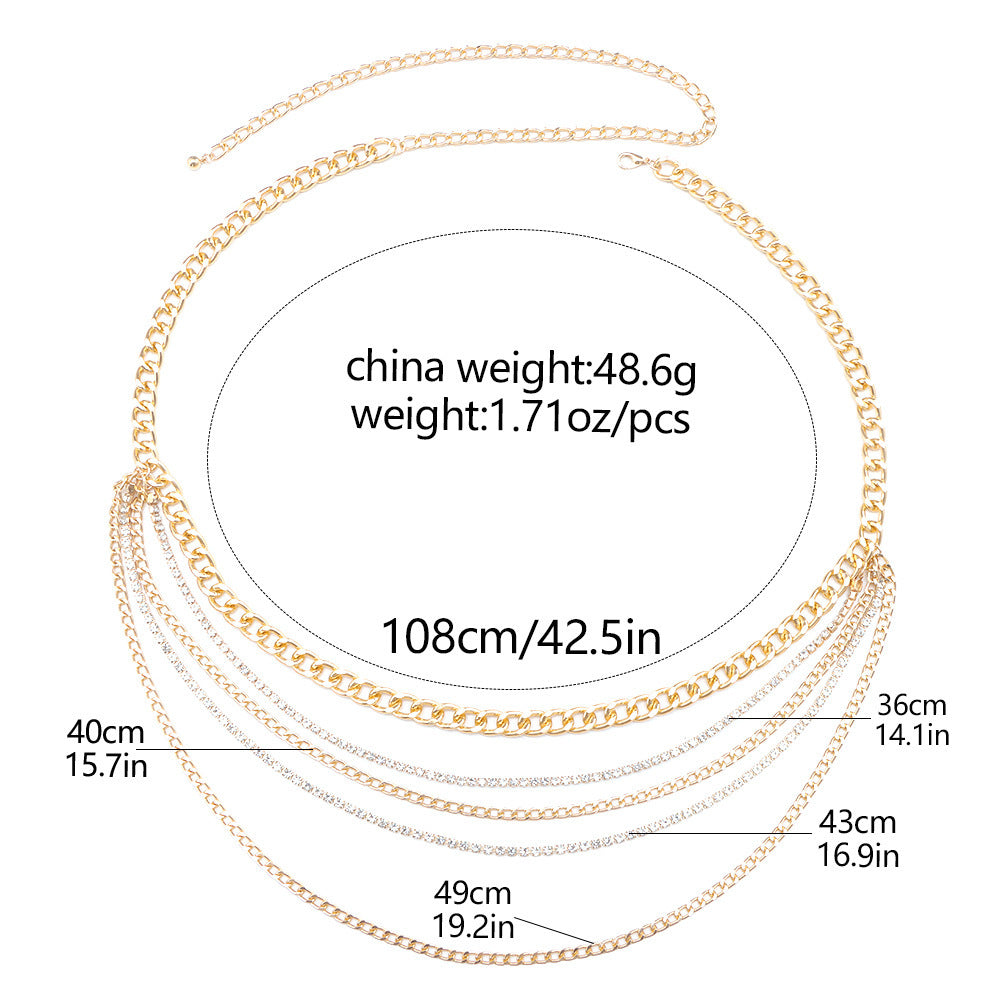 Multi-Layered Chain Body Jewelry Stornfield