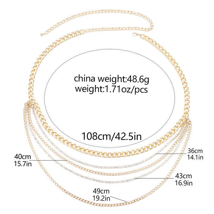Multi-Layered Chain Body Jewelry Stornfield
