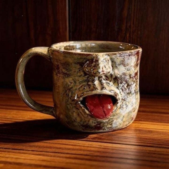 Funny coffee mug in face design Stornfield