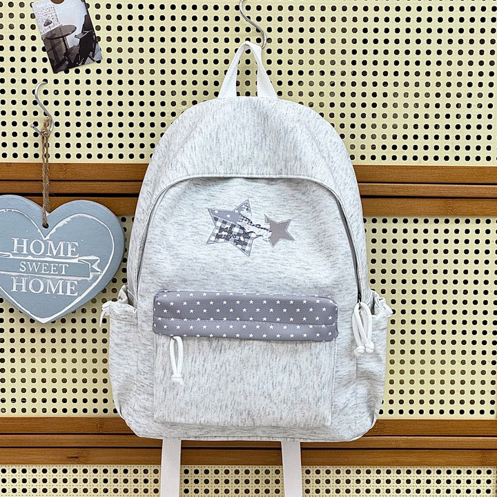 Stylish Star-Embellished Backpack Stornfield