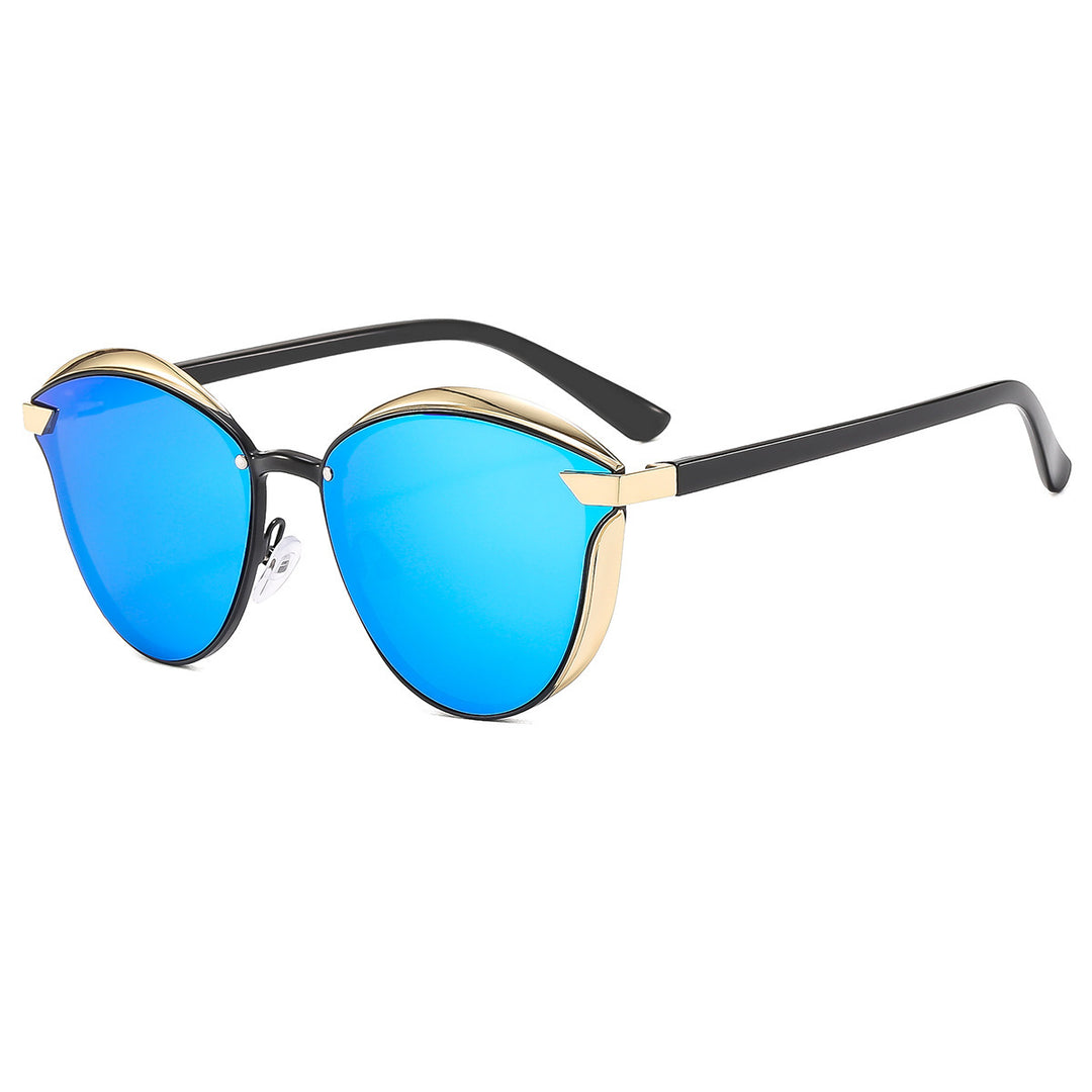 Women's designer sunglasses with elegant faceted design and high-quality UV protection Stornfield