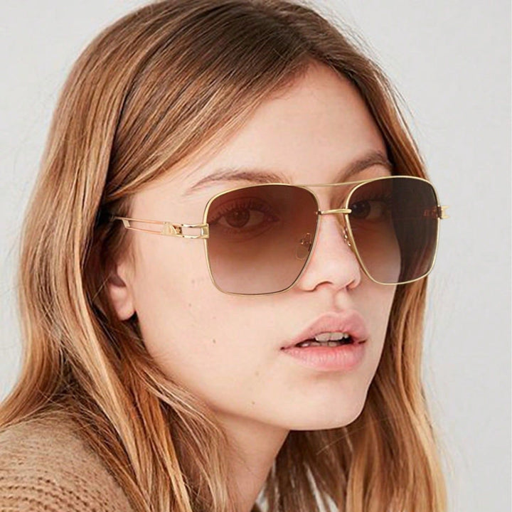 Ladies elegant square sunglasses with fashionable design Stornfield