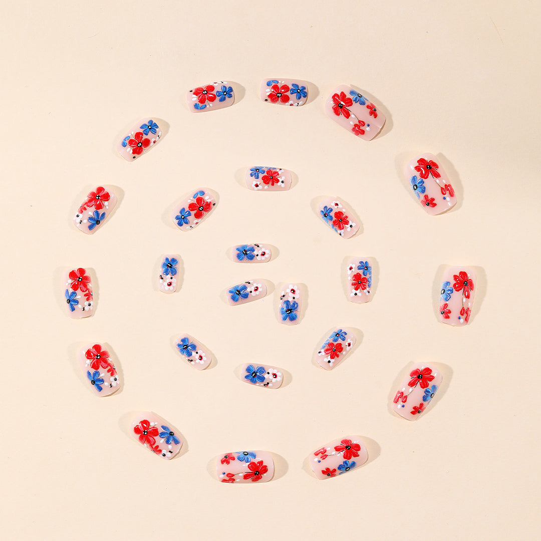 Floral 3D Nail Art Set Stornfield