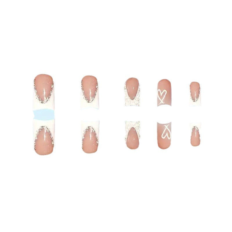 Ornate Rhinestone Press-On Nail Extensions Stornfield
