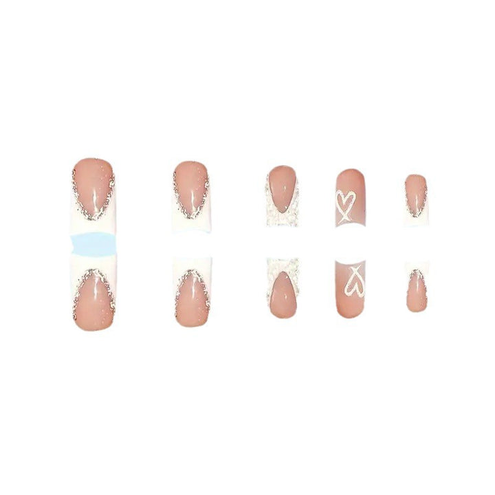 Ornate Rhinestone Press-On Nail Extensions Stornfield