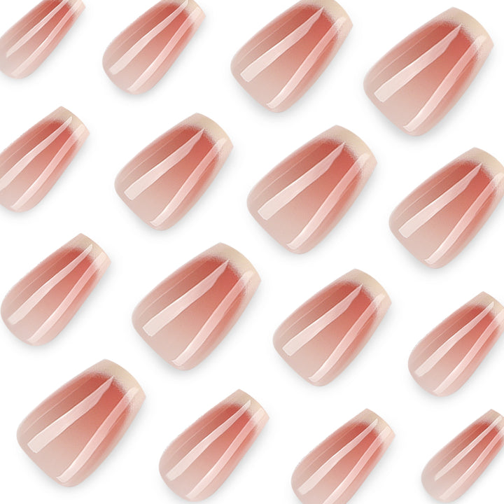 Artful acrylic nails with elegant gradient Stornfield