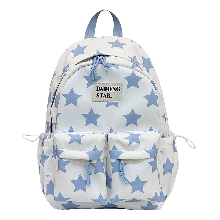 Star-Patterned Casual Backpack Stornfield
