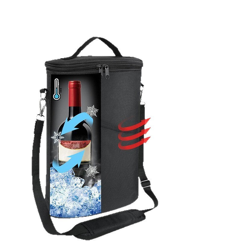 Stylish wine bag with insulated interior Stornfield