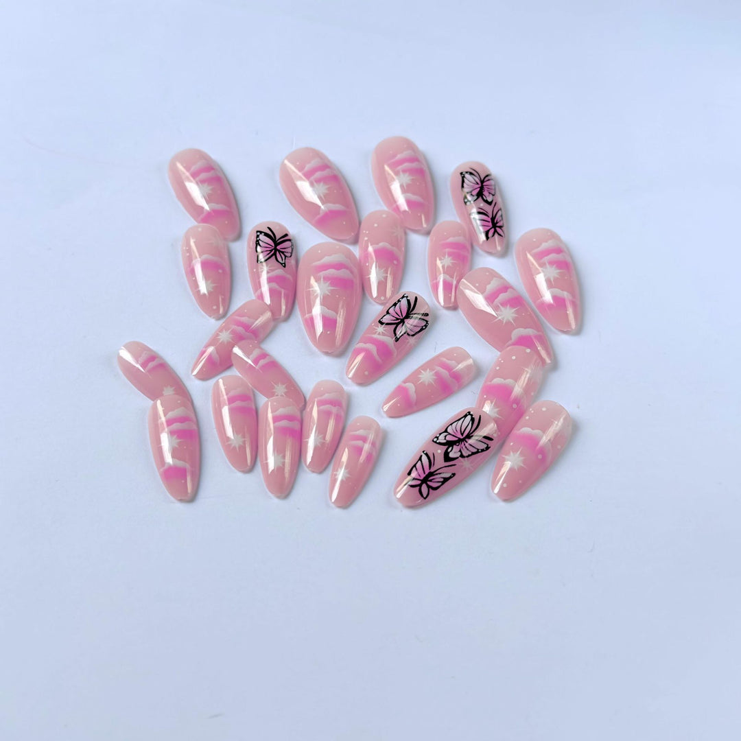 Artistic Butterfly Nail Art Kit  1790958181