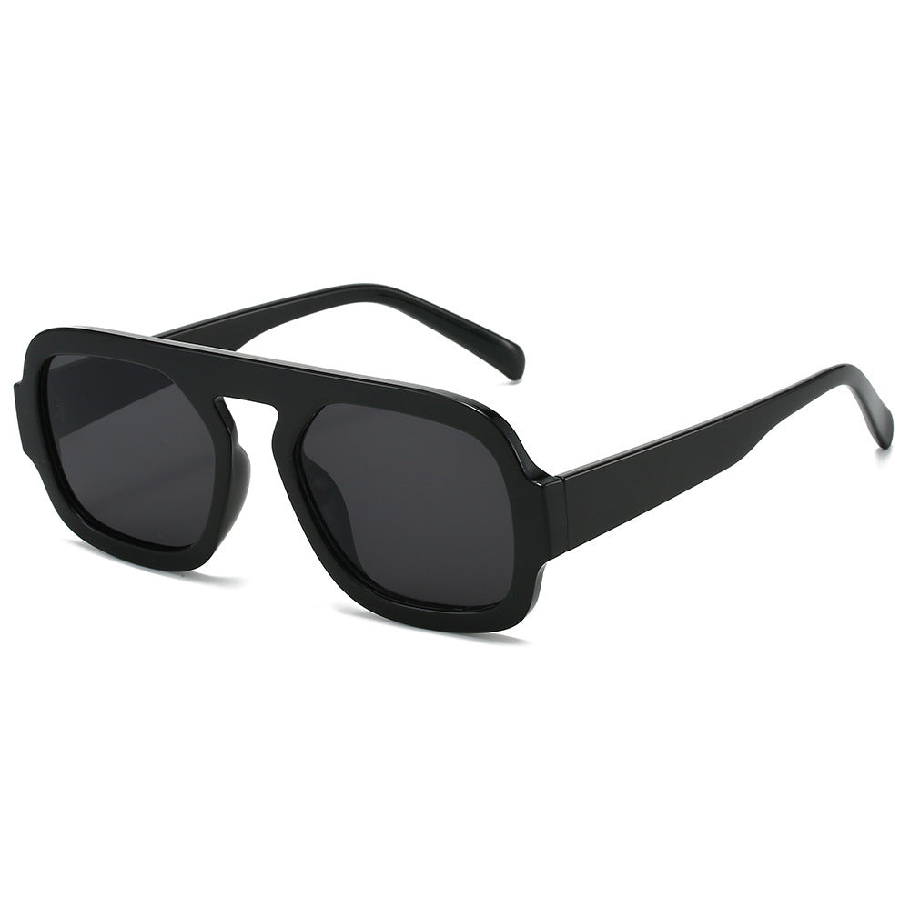 Oversized Geometric Lens Sunglasses Stornfield