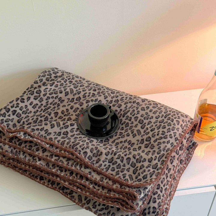 Animal-Print Throw Blanket Stornfield
