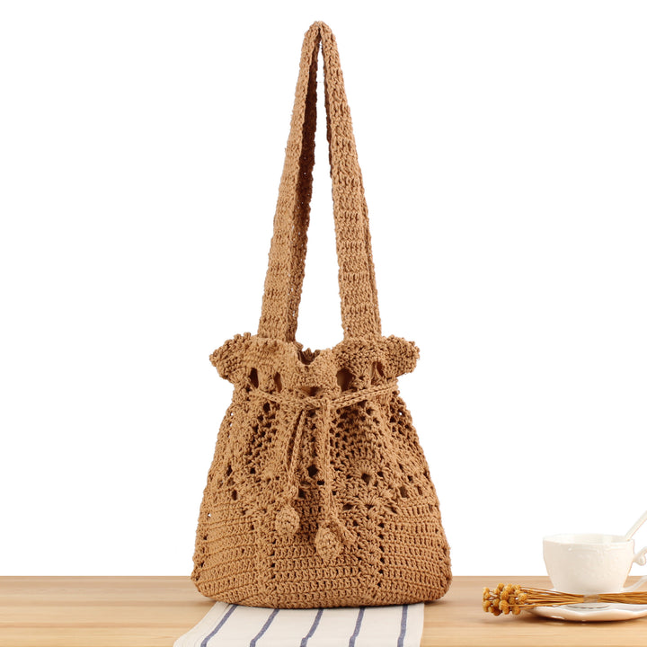 Large crochet bag with adjustable carrying strap Stornfield