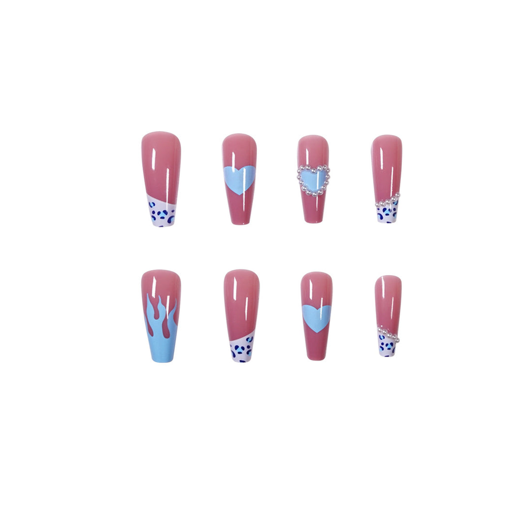 Artful stiletto nails in creative design Stornfield