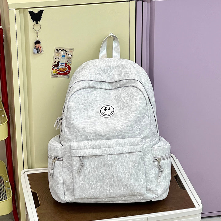 Fun Star-Accent Casual Backpack Stornfield