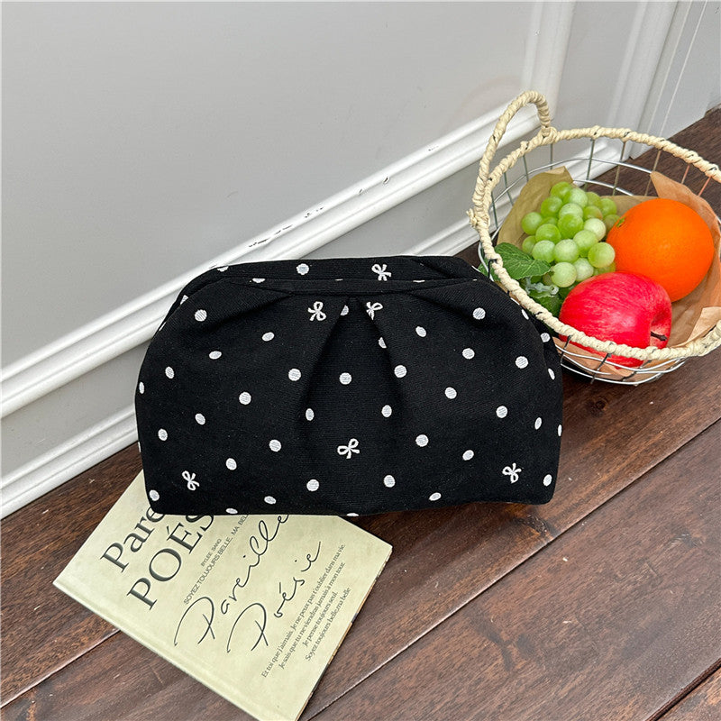 Playful Polka Dot Clutch