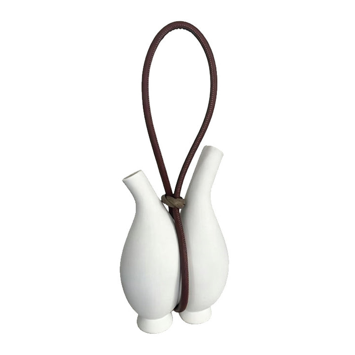 Artistic Double Spout Decorative Vase