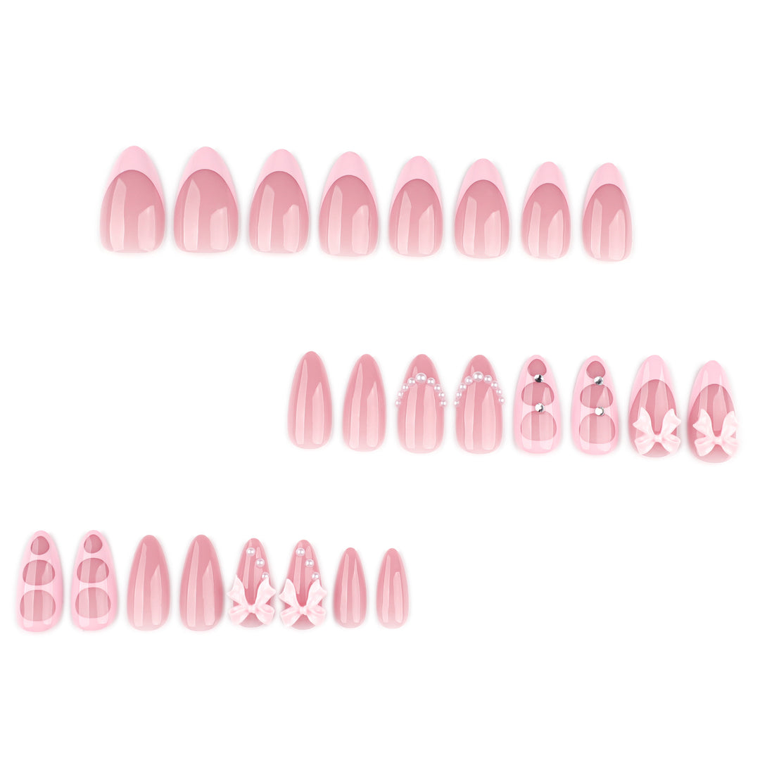 Artful stiletto nails with delicate accents Stornfield