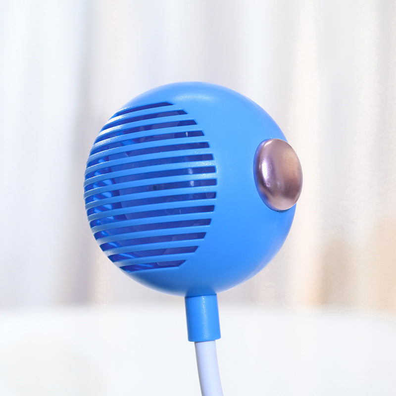 Women's portable neck fan with flexible mount and powerful air circulation Stornfield