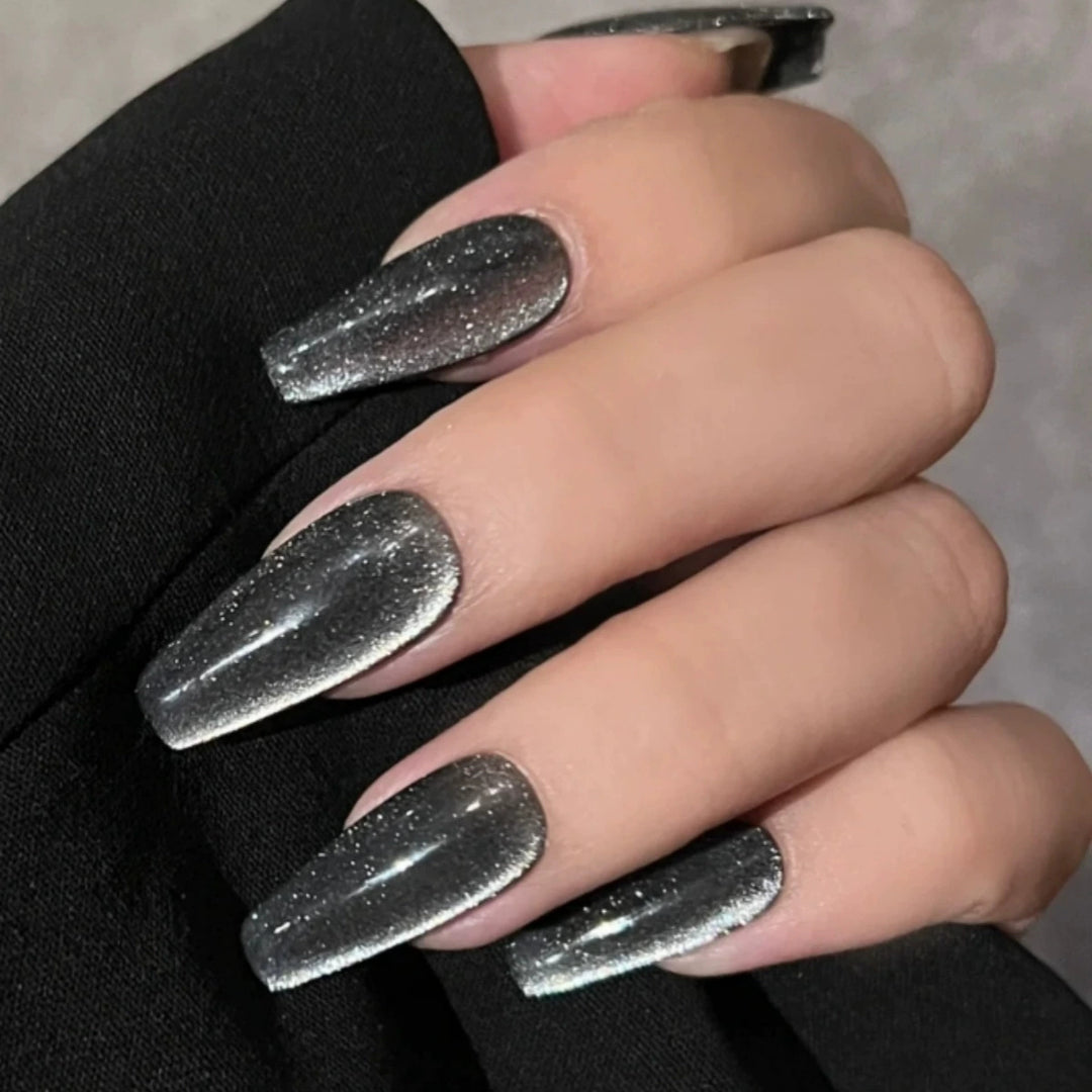 Glamorous Glossy Press-On Nail Extensions Stornfield