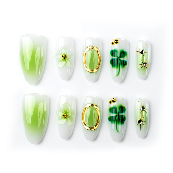Nail art with botanical designs Stornfield