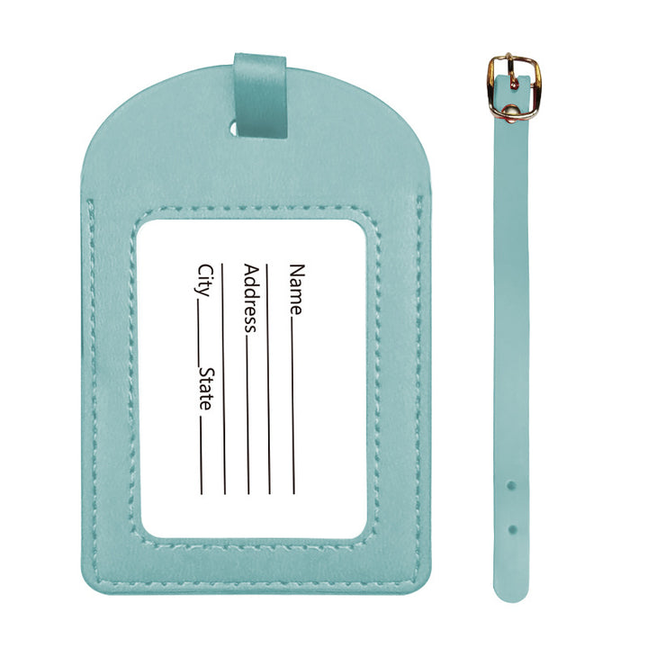 Women's high-quality and durable leather luggage tag Stornfield
