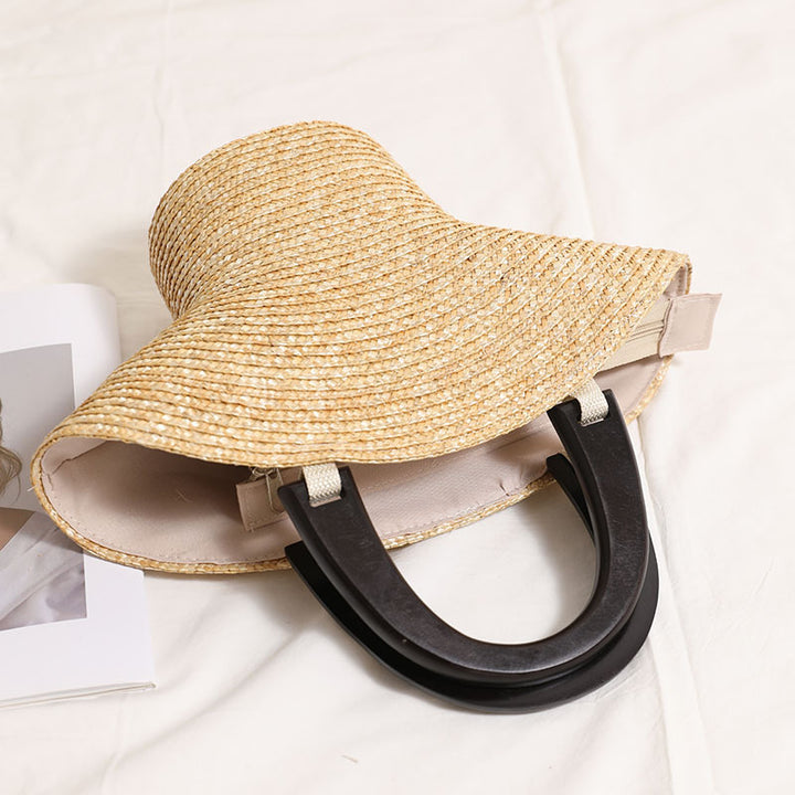 Fashionable Basthandbag with Stylish Plastic Handles Stornfield