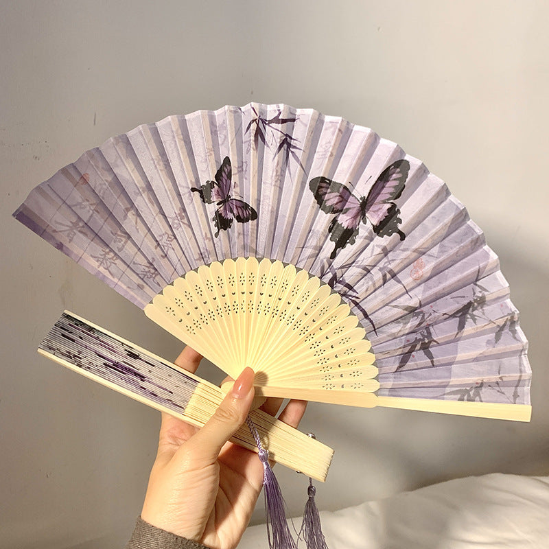 Elegant fan with elaborate butterfly motif Stornfield