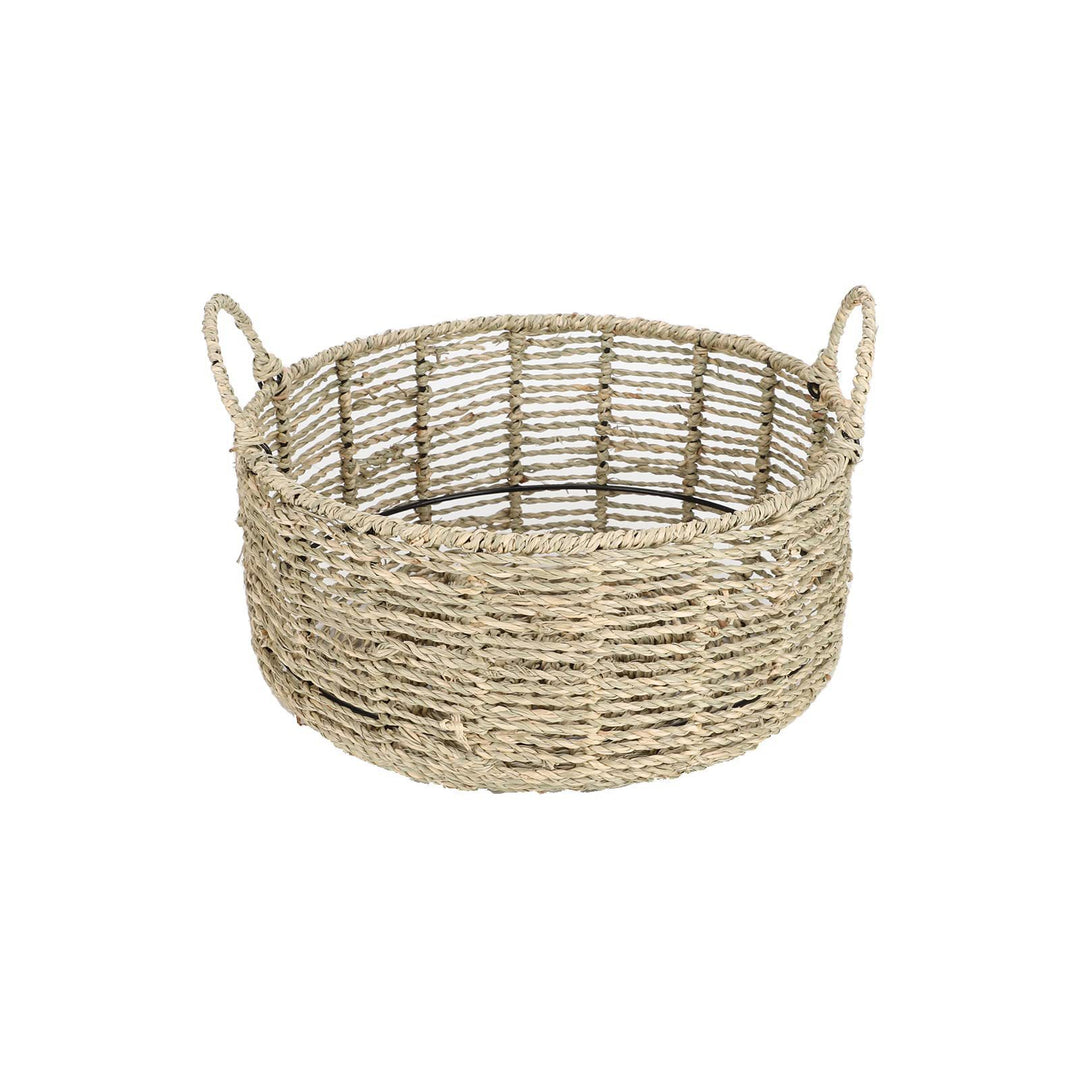 Handwoven Seagrass Storage Basket Stornfield
