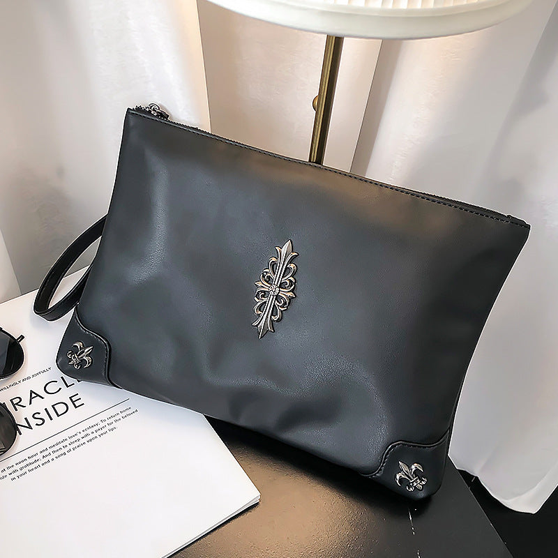 Elegant Clutch Made of High-Quality Faux Leather Stornfield