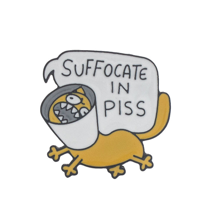 Whimsical Cartoon Enamel Pin Stornfield