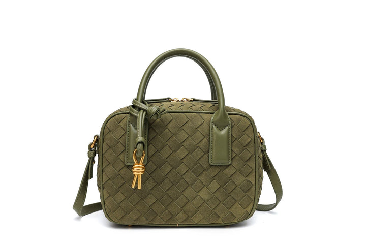 Textured Leather Boutique Handbag Stornfield