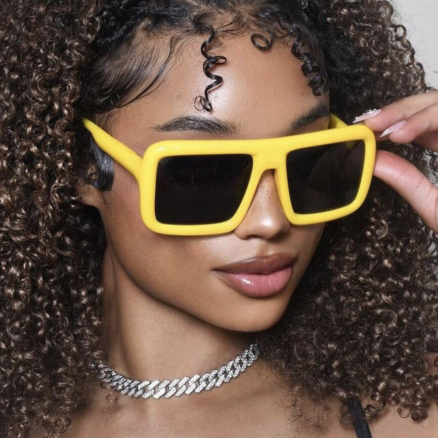 Women's fashionable sunglasses in trendy oversized design Stornfield