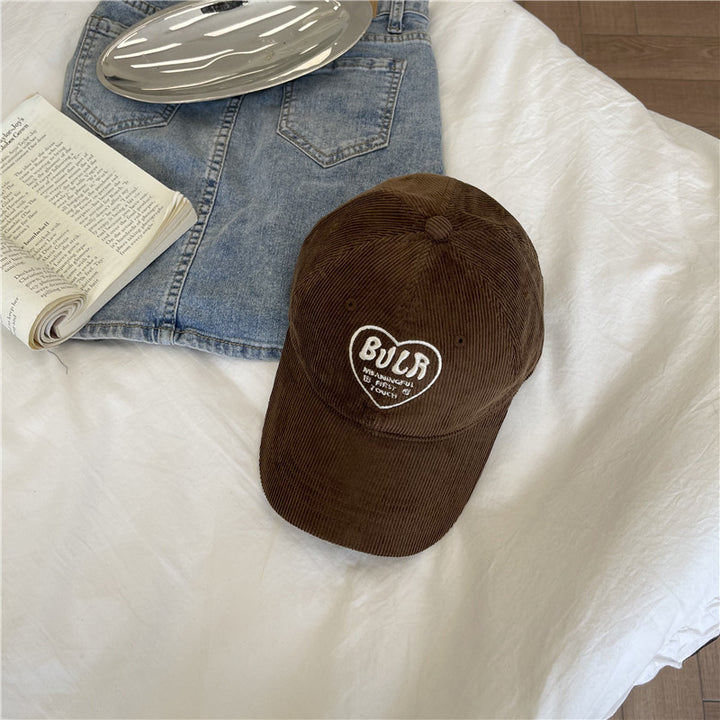 Women's Textured Corduroy Baseball Cap Stornfield