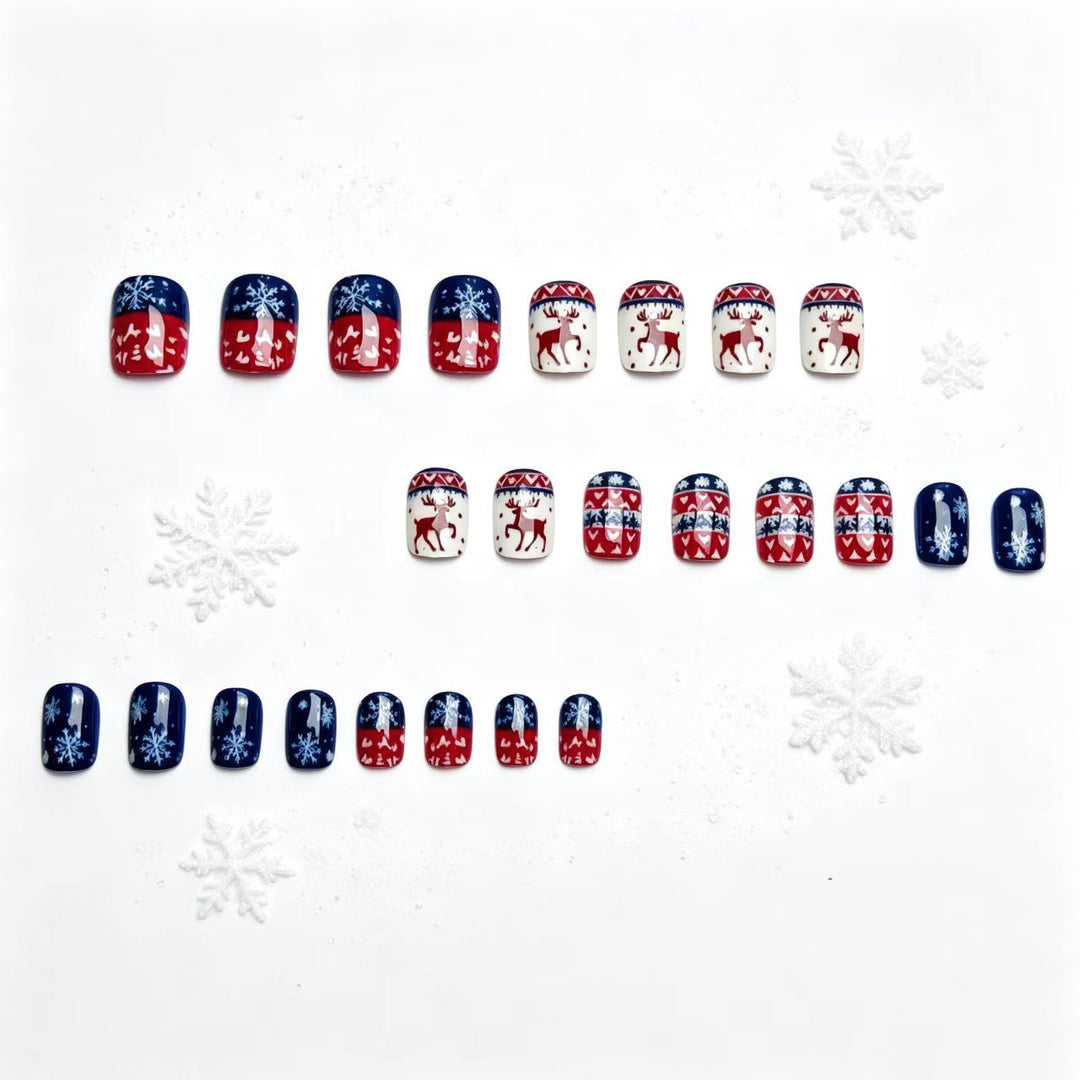 Winter Acrylic Nail Set Stornfield