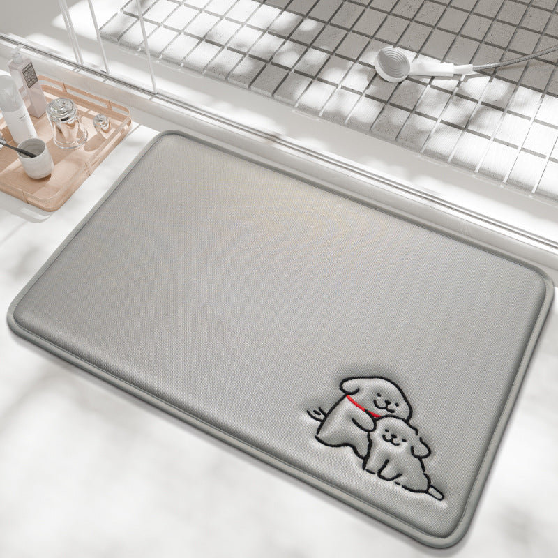 Decorative Easter-Themed Bath Mat