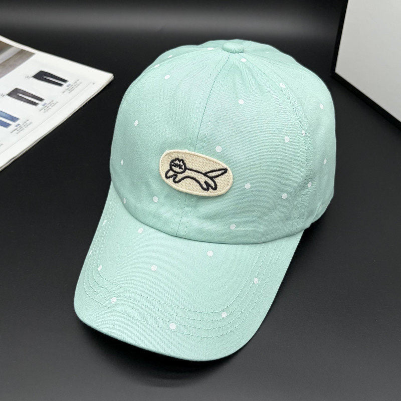 Women's Polka Dot Embroidered Baseball Cap Stornfield