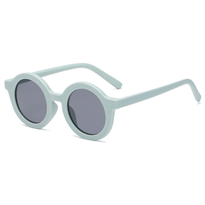 Women's stylish round sunglasses with modern plastic frame Stornfield