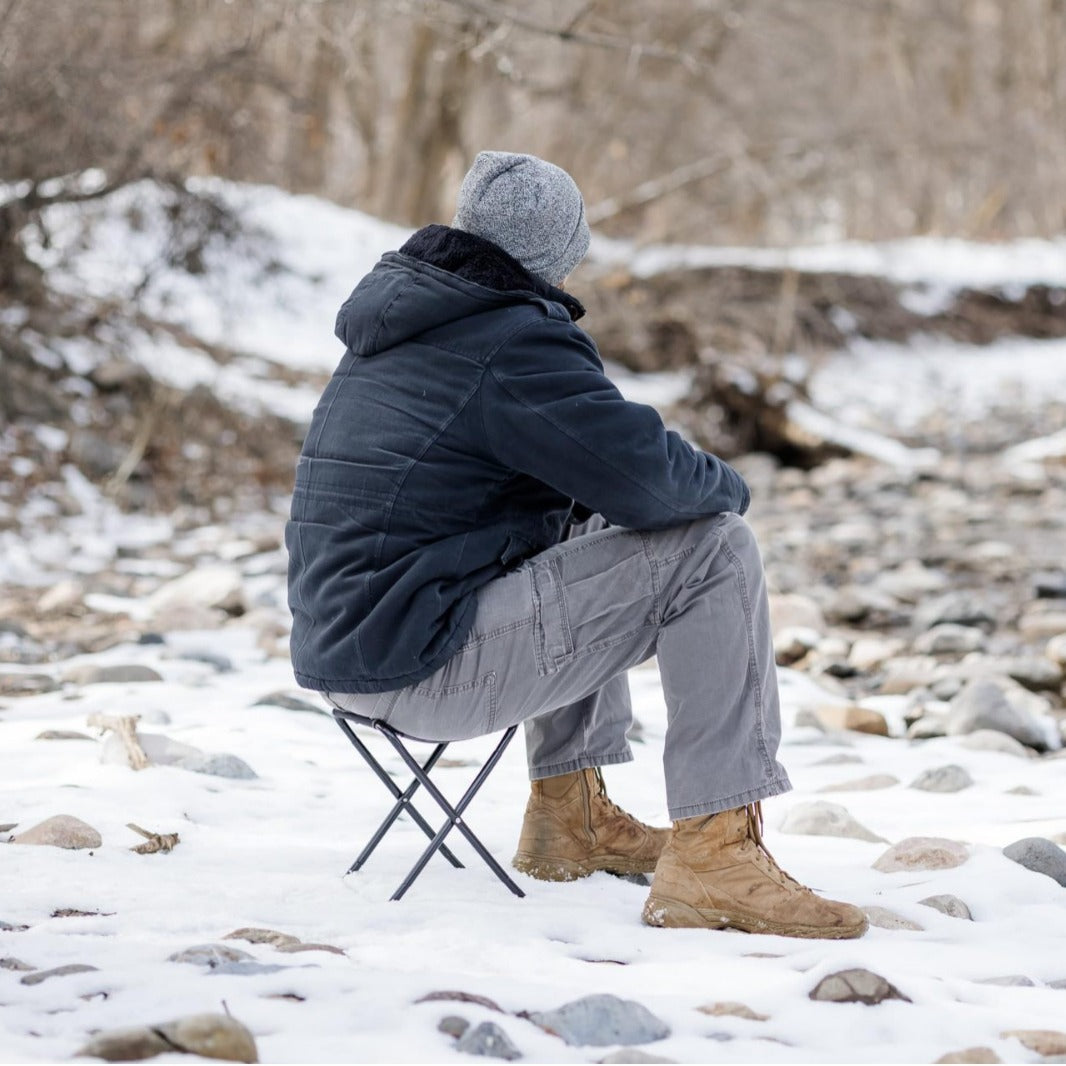 Unisex Folding Camping Chair with Ergonomic Seat Stornfield