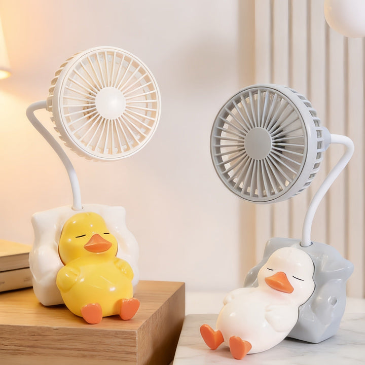 Ladies Funny USB Table Fan with Animal Design Stornfield
