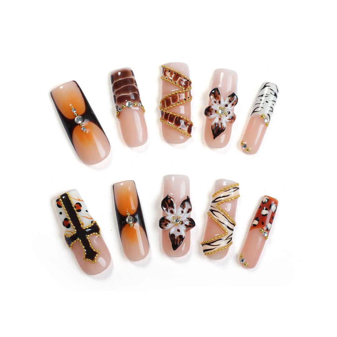Creative Nail Art Set with Stylish Designs Stornfield