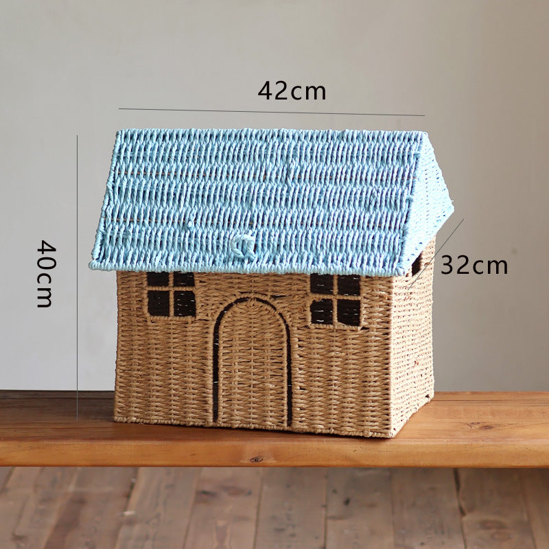 Charming storage basket in house design Stornfield