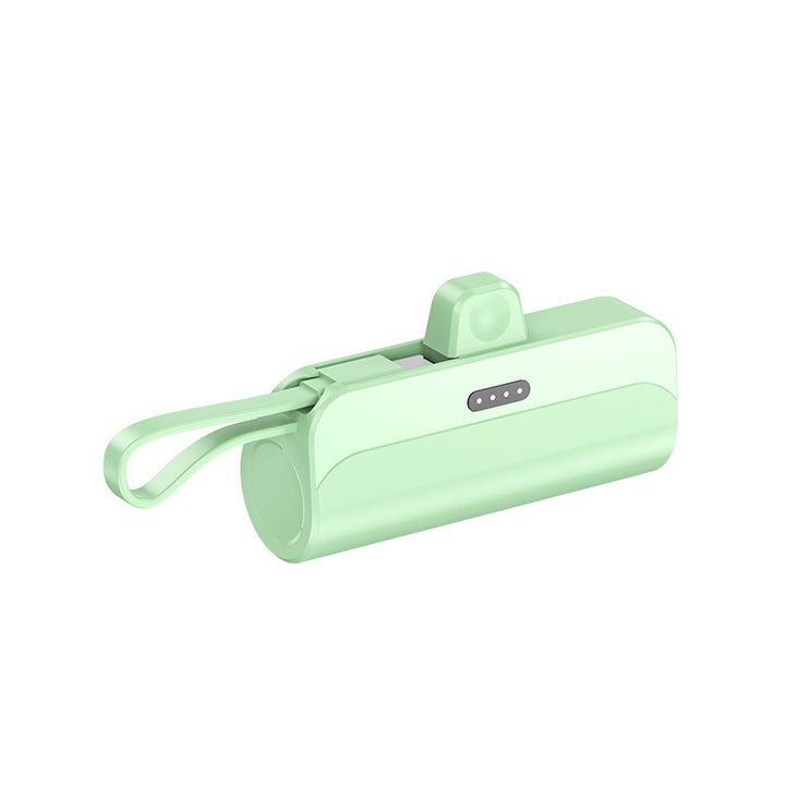 Compact power bank with integrated charging connector Stornfield